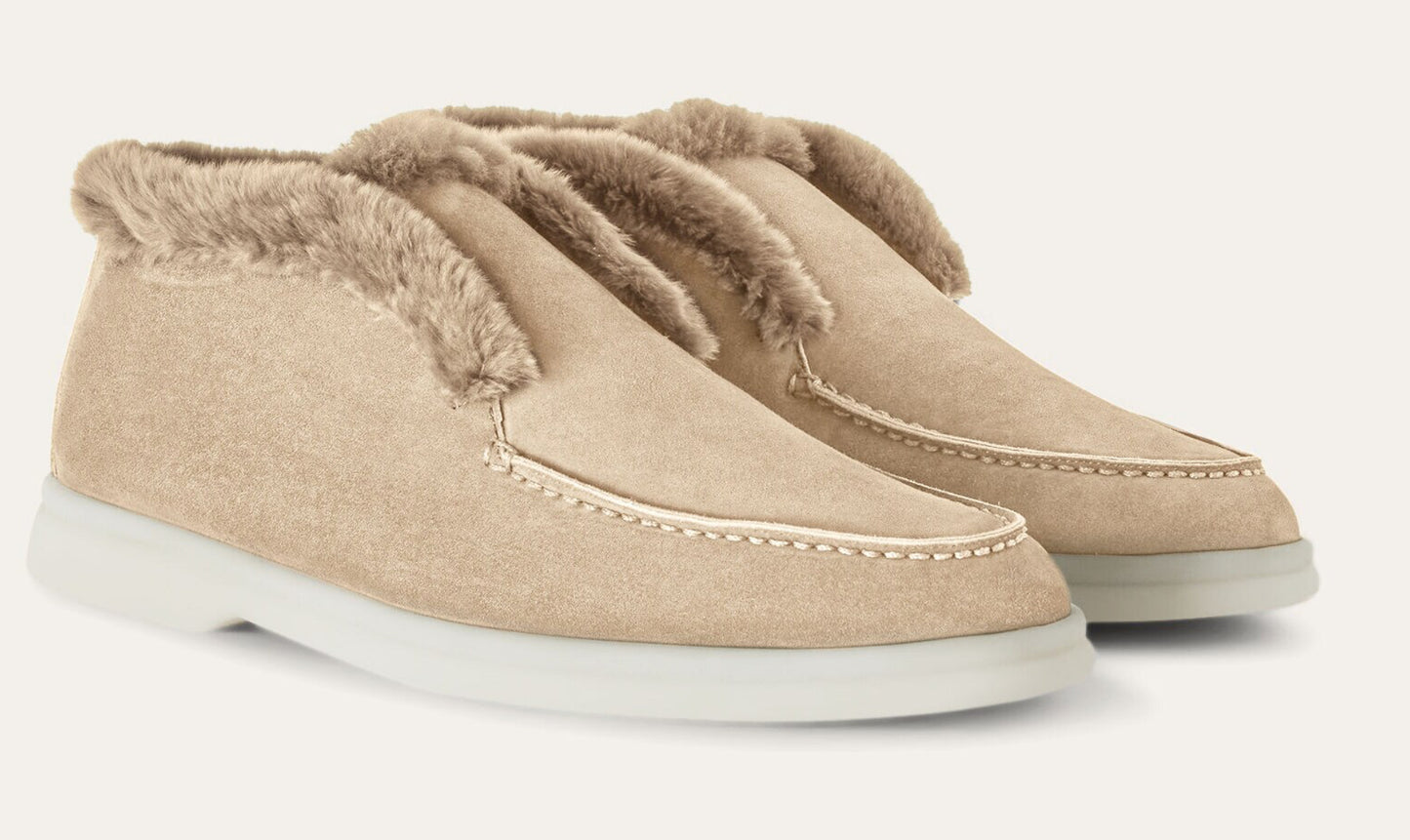 High loafers fur