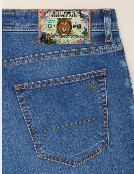 Jean Du Lion Jeans Blue